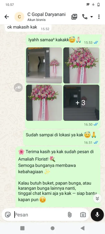 Pengiriman Karangan Bunga Jatisampurna Bekasi